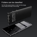 X2 1.8 inch Touch Screen Metal Bluetooth MP3 MP4 Hifi Sound Music Player (Blue)