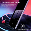 X2 1.8 inch Touch Screen Metal Bluetooth MP3 MP4 Hifi Sound Music Player (Blue)