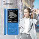 Fashion Portable LCD Screen FM Radio Video Games Movie MP3 MP4 Player Mini Walkman, Memory Capacity:4GB(Black)
