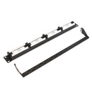 24 Port CAT5E Patch Panel -1U for 19 Inch Rack Mount- RJ45 CAT6 Ethernet Network LAN Adapter Cable Mount Bracket