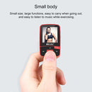 Original RUIZU X50 Sport Bluetooth MP3 Player 8gb Clip Mini with Screen Support FM,Recording,E-Book,Clock,Pedometer