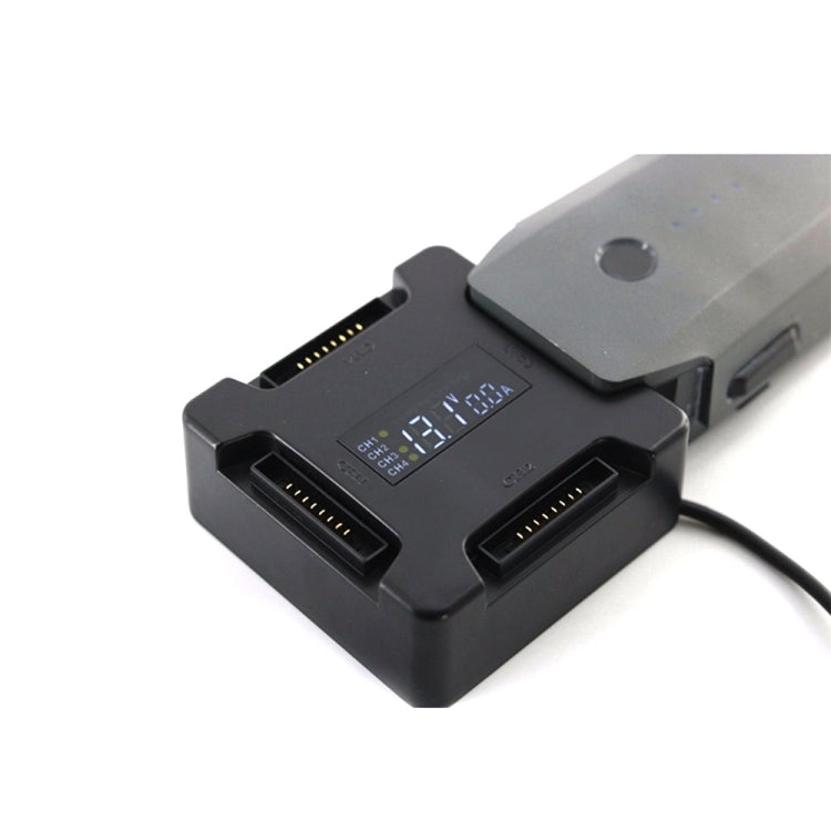 4 in 1 Battery Charging Hub for DJI Mavic Pro Platinum Drone Portable Smart Multi Battery Intelligent Charging Hub With Display