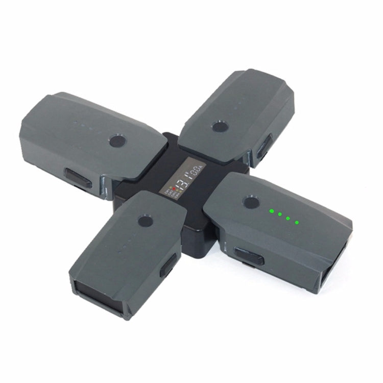 4 in 1 Battery Charging Hub for DJI Mavic Pro Platinum Drone Portable Smart Multi Battery Intelligent Charging Hub With Display