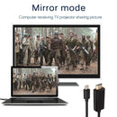 Mini DP to 1080P HD HDMI Converter Cable, Cable Length: 1.8m