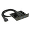 2-Port USB 3.0 3.5 inch Front Panel Data Hub for PC