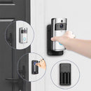 EKEN V5 Smart Phone Call Visual Recording Video Doorbell Night Vision Wireless WiFi Security Home Monitor Intercom Door Bell, Standard(Silver)