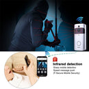 EKEN V5 Smart Phone Call Visual Recording Video Doorbell Night Vision Wireless WiFi Security Home Monitor Intercom Door Bell, Standard(Silver)