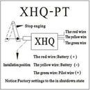 Normally Close DC 12V/24V Diesel Engine Flame Out Device Engine Stop Solenoid Valve XHQ-PT Power Off Pull Type Flameout Magnetic 12V