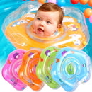 Circle Shaped Inflatable Baby Children Swimming Neck Ring(Green)