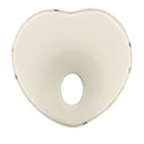 Newborn Infant Anti Roll Pillow Flat Head Neck Support Baby Gifts(white)