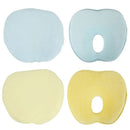 Newborn Infant Anti Roll Pillow Flat Head Neck Support Baby Gifts(white)