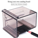 Hand Crank Mechanical Art Student Pencil Sharpeners Tool Office School Supplies(Black)