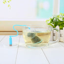 Creative Diver Shape Tea Strainer Filter Silicone Teabags(Gray)