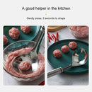 5 PCS Stainless Steel Meatballs Squeeze Spoon to Make Meatball Spoon