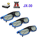 Active Shutter Rechargeable 3D Glasses Support 96HZ/120HZ/144HZ For XGIMI Z4X Z5 H1 JmGo G1 G3 X1 BenQ Acer & DLP LINK Projector