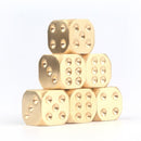 2 PCS Metal Solid Polyhedral Family Party Large Game Dice