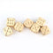 2 PCS Metal Solid Polyhedral Family Party Large Game Dice