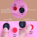 Nail Phototherapy Lamp 36W UV Baking Lamp Nail Polish Phototherapy Lamp, Plug Type:EU Plug(White)