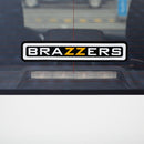 10 PCS BRAZZERS Car Sticker Auto Decals foe Car Styling, Size: 4.9x22.5cm