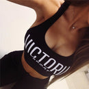 I-Shaped Vest Sports Bras Breathable Top Running Gym Yoga Fitness, Size:S(Black)