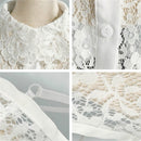 White Women Autumn and Winter Lace Wild Fake Collar Shirt Decoration Collar, Style:C