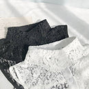 White Women Autumn and Winter Lace Wild Fake Collar Shirt Decoration Collar, Style:C