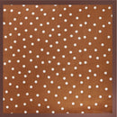 Summer Women Silk Dot Print Professional Square Scarf Small Scarf, Size:70 x 70cm(Dot Champagne)
