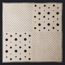 Summer Women Silk Dot Print Professional Square Scarf Small Scarf, Size:70 x 70cm(Dot Army Green)