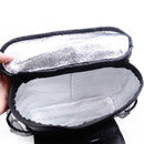 Multifunction Oxford Waterproof Baby Feeding Bottle Cover Thermal Bag Tissue Box Storage Hanging Car Seat Organizer Mum Bag(Black)
