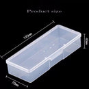 3 PCS Embroidery Pen / Eyebrow Needle / Blade / Eyebrow Trimming Pen / Embroidery Machine Storage Box(White)