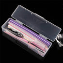 3 PCS Embroidery Pen / Eyebrow Needle / Blade / Eyebrow Trimming Pen / Embroidery Machine Storage Box(White)