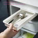 Hidden Desktop Stationery Storage Box Creative Office Desk Bottom Stick Pen Holder, Size:Small