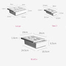 Hidden Desktop Stationery Storage Box Creative Office Desk Bottom Stick Pen Holder, Size:Small