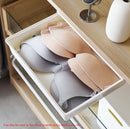 Hidden Desktop Stationery Storage Box Creative Office Desk Bottom Stick Pen Holder, Size:Small