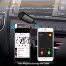 2 in 1 Car Hands-free Bluetooth Adapter 5.0 Bluetooth Receiver One To Two, Supports APTX / APTX LL