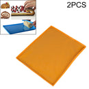 2 PCS Non-stick Cake Pad Swiss Roll Pad Baking Tools For Cakes Silicone Mat(Orange)