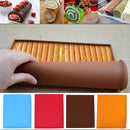 2 PCS Non-stick Cake Pad Swiss Roll Pad Baking Tools For Cakes Silicone Mat(Orange)
