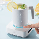 Cold and Warm Dual-use Constant Temperature Refrigeration Intelligent Cup Thermos Cup, Capacity:450ml, US Plug(White)