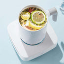 Cold and Warm Dual-use Constant Temperature Refrigeration Intelligent Cup Thermos Cup, Capacity:450ml, US Plug(White)