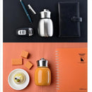 Mini Cute Coffee Vacuum Flasks Thermos Stainless Steel Cup Travel Drink Water Bottle Thermoses Mugs 280ML(Orange)