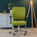 Universal Stretch Office Chair Cover, Size:Back Cover + Cushion Cover(Light Purple)
