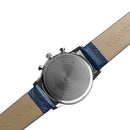 CHRONOS CH0401 Three-eye Six-needle Leather Belt Sports Watch for Men(Coffee)