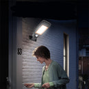 60 LED Solar Lamp Body Induction Wall Lamp LED Outdoor Waterproof Lighting Street Lamp(Orange Edge)