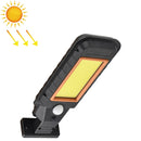 128 COB Solar Lamp Body Induction Wall Lamp LED Outdoor Waterproof Lighting Street Lamp(Orange Edge)