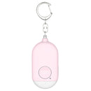 130dB IP44 Waterproof Rechargeable Anti-wolf Alarm Flashlight Intelligent Personal Alarm, English Packaging(Pink)