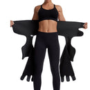 3 In 1 Hip Belt Girdle Exercise Bodybuilding Adjustable One-piece Waist Girdle, Size:L/XL(Black)