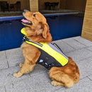 Pet Life Jacket Airbag Inflatable Dog Folding Safety Swimsuit, Size:S