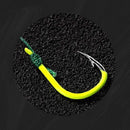15 PCS / 3 Sets Stranded Double Hook Anti-winding Silver Carp Fishing Group Spring Fishing Hook, Specification:13(Fluorescent Hook)