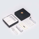 Lipstick Style Handheld Mini FacialHydration Instrument Moisture Meter Automatic Alcohol Sprayer(Red)