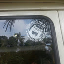 10 PCS YOURS MAY GO FAST MINE CAN GO ANYWHERE Vinyl Decal Car Stickers, Size: 15x15cm(Black)